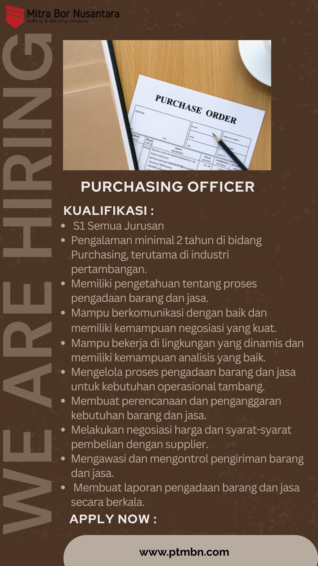 PURCHASING/LOGISTIK